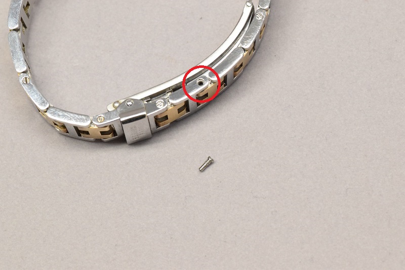 ＨＥＲＭＥＳ/エルメス：クリッパー用バンドネジご用意しました （＾０＾）p | 時計修理・メンテナンスの株式会社三立舎